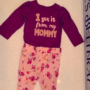 BNWT baby girl 2pc set